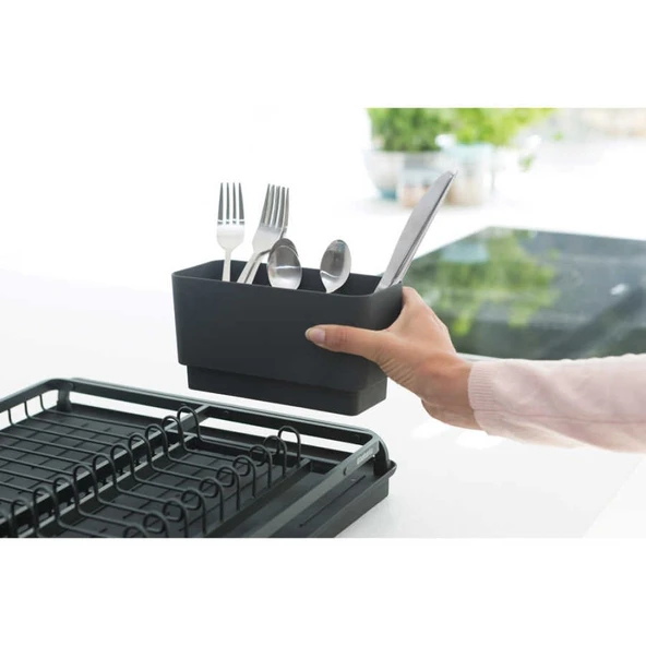 Brabantia Dark Grey Büyük Bulaşıklık Siyah (8710755117404) - 3