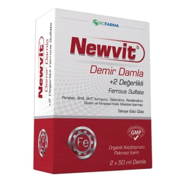 Newvit Demir Damla 50 ml ürün görseli