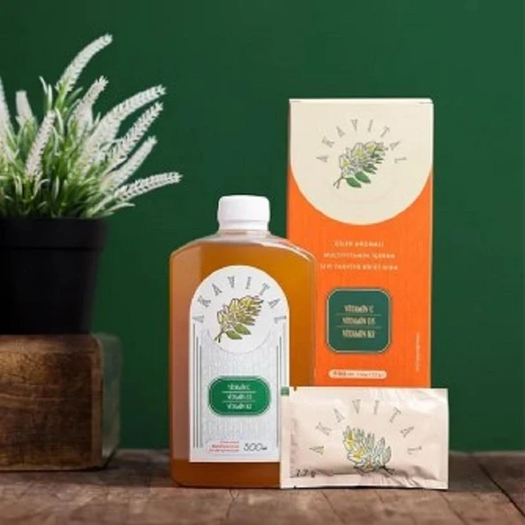 Akavital Multivitamin Sıvı Takviye Edici Gıda 500 ml - Resim 2