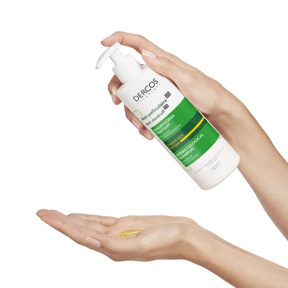 Vichy Dercos Anti-Dandruff Kepeğe Karşı Kuru Saç Sampuanı 390 ml - 3