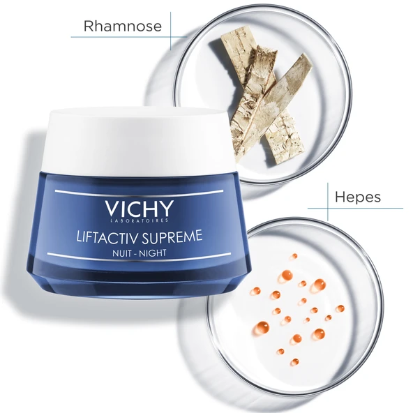 Vichy Lıftactiv Derm Source Teknolojisi Anti-Age Gece Bakım Kremi - 3