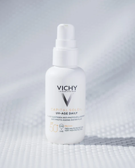 Vichy Capital Soleil Uv-Age Fluide Solaire Anti-Âge Teinté Sfp50+ - 8