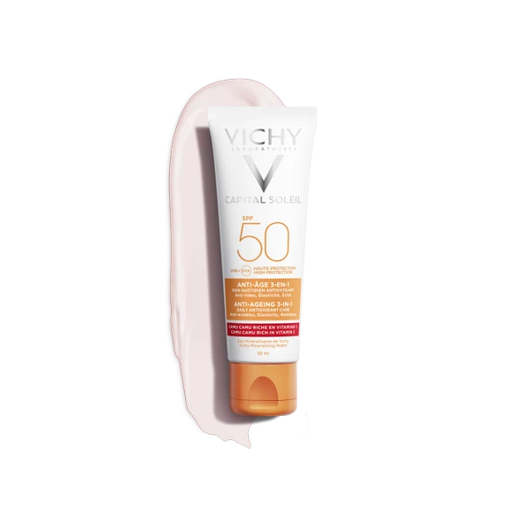 Vichy Ideal Soleil SPF50 Anti Ageing Care Cream 50 ml - 7