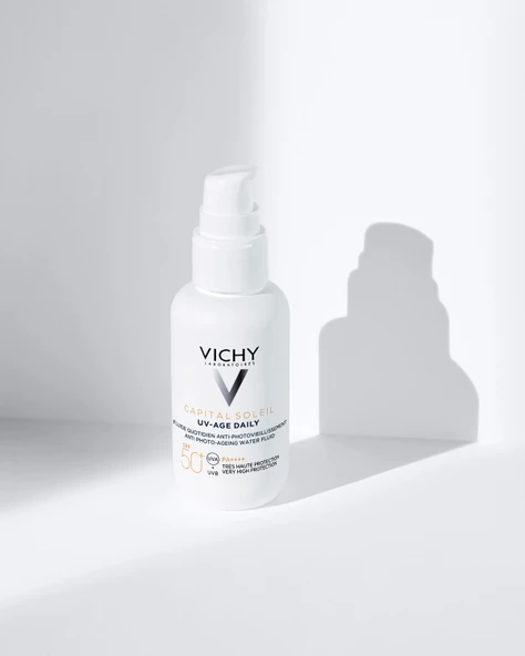 Vichy Capital Soleil Uv-Age Fluide Solaire Anti-Âge Teinté Sfp50+ - 7