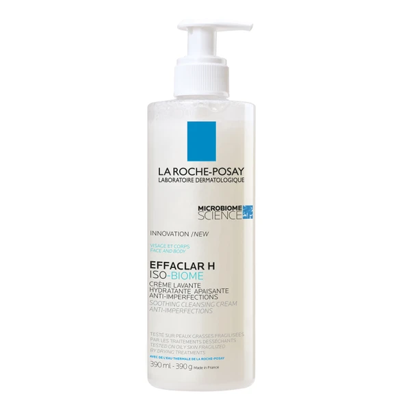 La Roche-Posay Effaclar H Isobiome Lavant Temizleyici Krem 390 ml