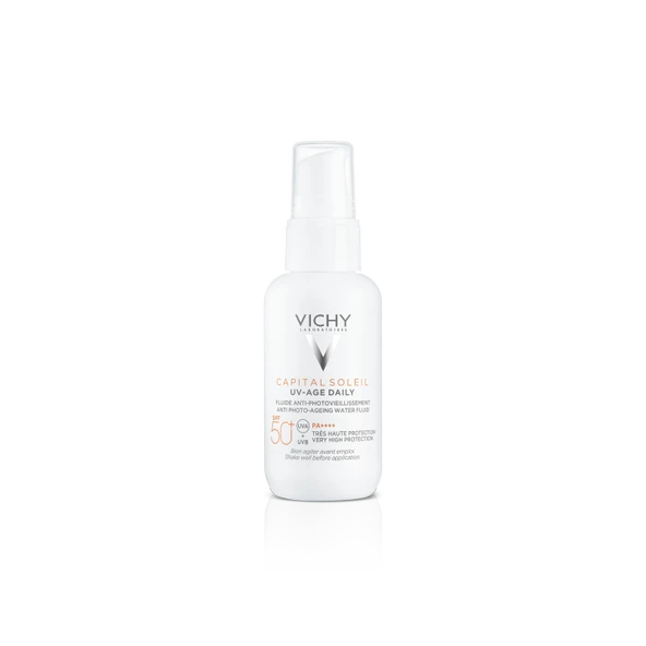 Vichy Capital Soleil Uv-Age Fluide Solaire Anti-Âge Teinté Sfp50+
