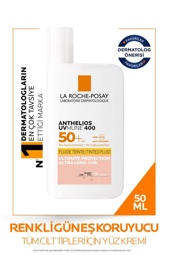 La Roche-Posay Anthelios Uvmune Fluid Tinted 50 ml