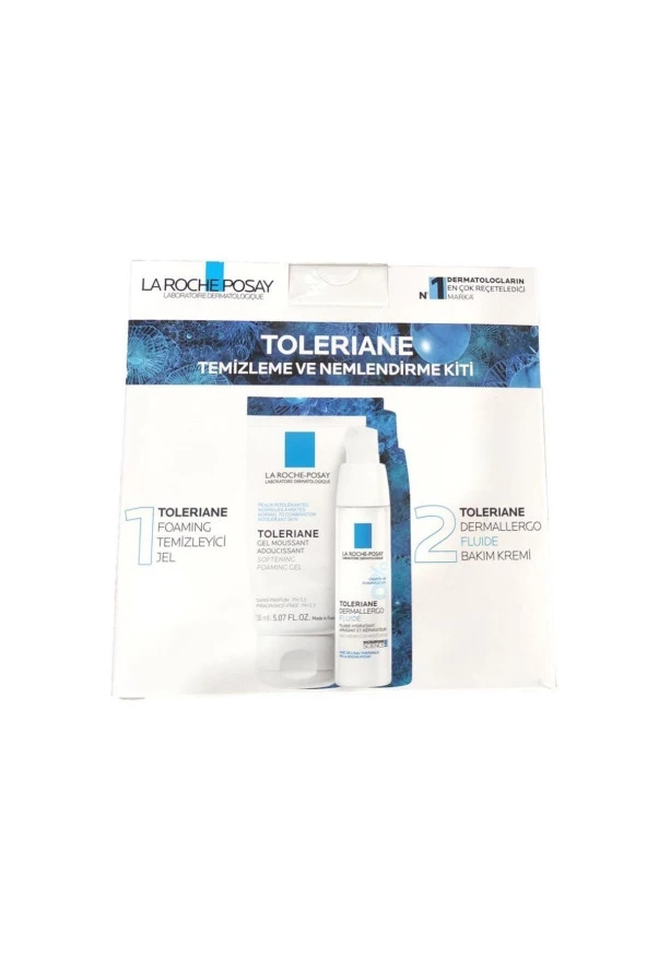 La Roche-Posay Toleriane Dermallergo Fluide 40 ml - Toleriane Gel Moussant 150 ml