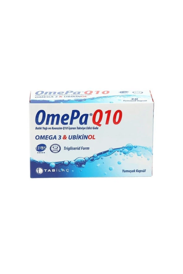 Omepa Q10 Omega 3 Ve Ubikinol 60 Kapsül
