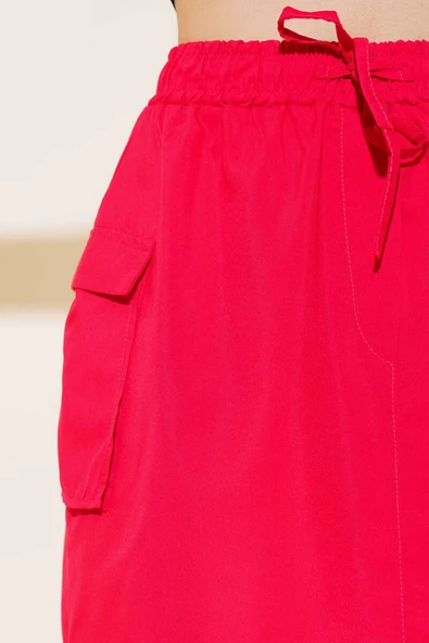 Kargo Cep Etek Bordo - Resim 4