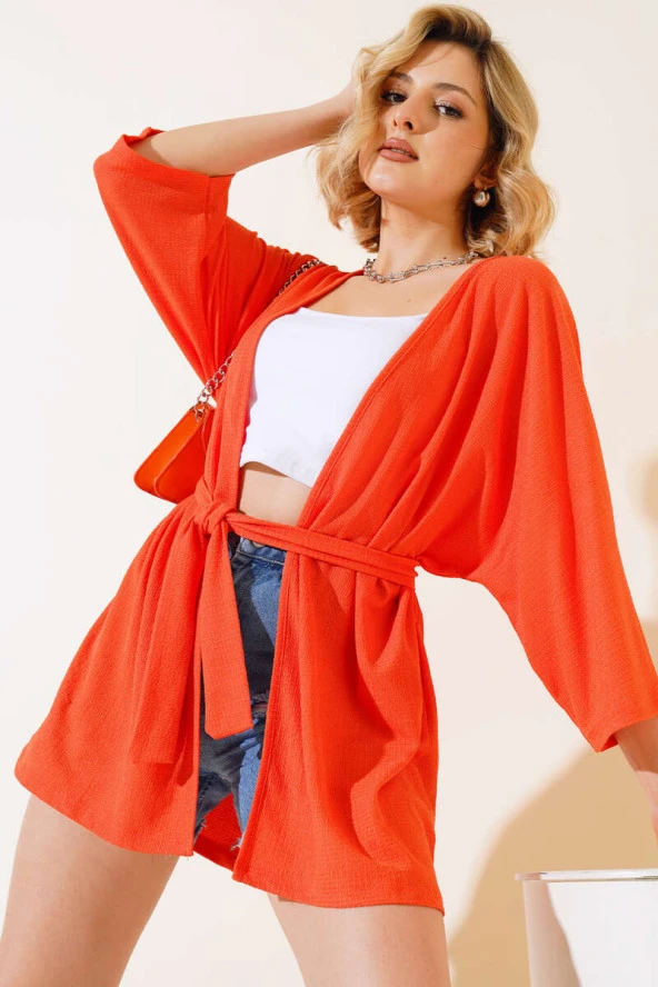 Kırınkıl Kimono Oranj