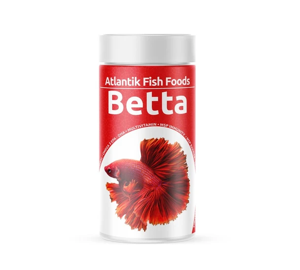 Atlantik Betta Granulat 100 Ml - Beta Yemi ürün görseli 1