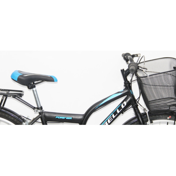 2650 model Siyah bisiklet D kadro model 26 jant bisiklet - 5