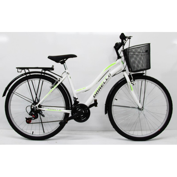 Beyaz bisiklet 2650 Dorello bisiklet 26 jant bisiklet - 2