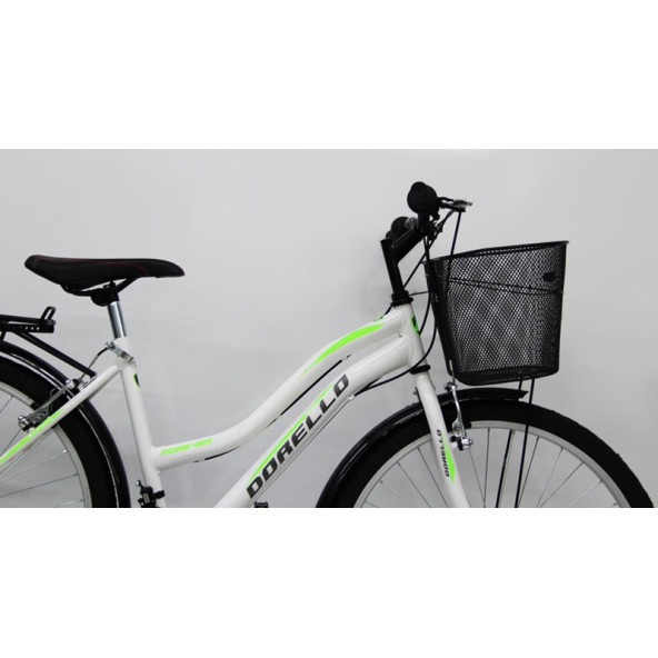 Beyaz bisiklet 2650 Dorello bisiklet 26 jant bisiklet - 4