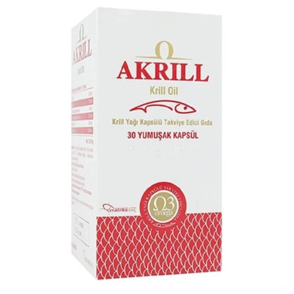 Akrill Krill Oil 30 Kapsül - Resim 2
