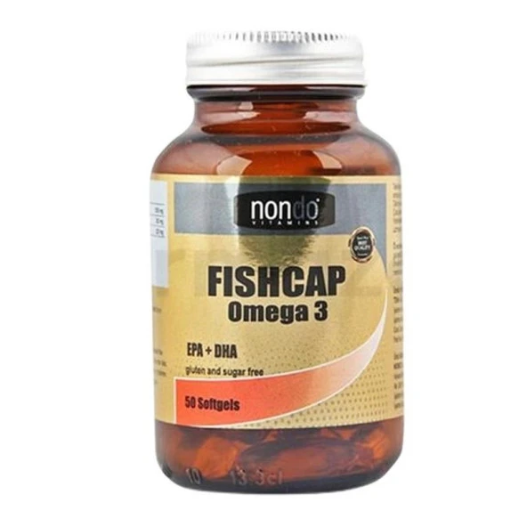 Nondo Fishcap Omega 3 50 Yumuşak Kapsül ürün görseli