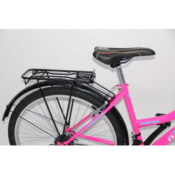 Dorello Pembe 26 Jant Bisiklet Dorello Bisiklet 2650 Bisiklet Çamurluğu Sepetli Bisiklet Pembe Bisiklet - 6