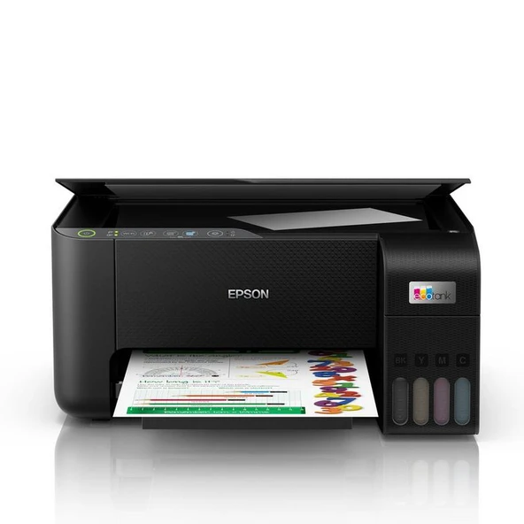 EPSON L3250-MUA Renkli Mürekkep Tanklı Çok Fonksiyonlu Yazıcı (Muadil Mürekkepli) - 4