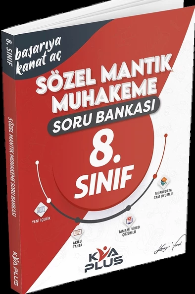 KORAY VAROL YAYINLARI 8.SINIF SÖZEL MANTIK - MUHAKEME SORU BANKASI
