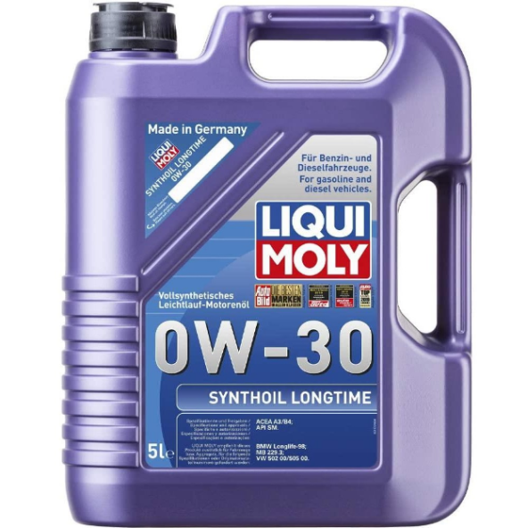 LIQUI MOLY Synthoil Longtime 0W-30 Sentetik Motor Yağı (5 Litre)