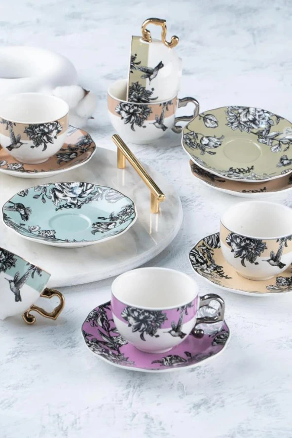 Acar Halley Kahve Fincan Takımı HXF-05097/12