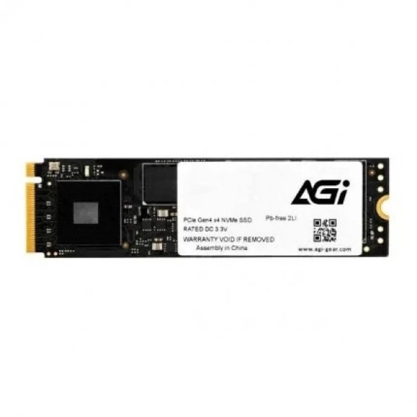 AGI 1 TB NVMe M.2 SSD 3470MB/s Okuma / 3130MB/s Yazma