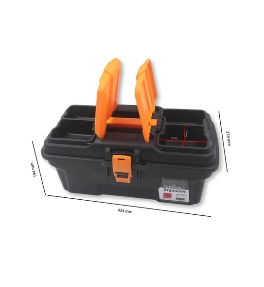 Ceta Form A27-16pl 16" Plastik Takım Çantası Boş - Resim 2