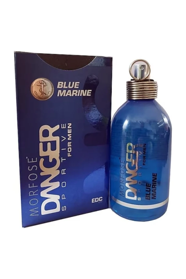 Morfose Danger Sportive Blue Marine Edc 100 Ml Erkek Parfüm Cam Şişe