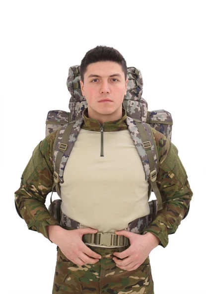 Single Sword 100+10L Su Geçirmez Outdoor Taktik Kamp Çantası - 12