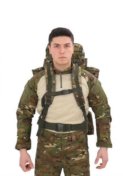 Single Sword 100+10L Su Geçirmez Outdoor Taktik Kamp Çantası - 8