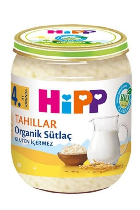 Organik Sütlaç 125 gr Kavanoz Maması