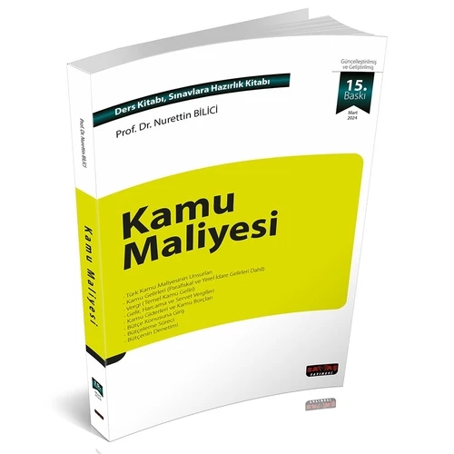 Kamu Maliyesi - Nurettin Bilici Mart 2024