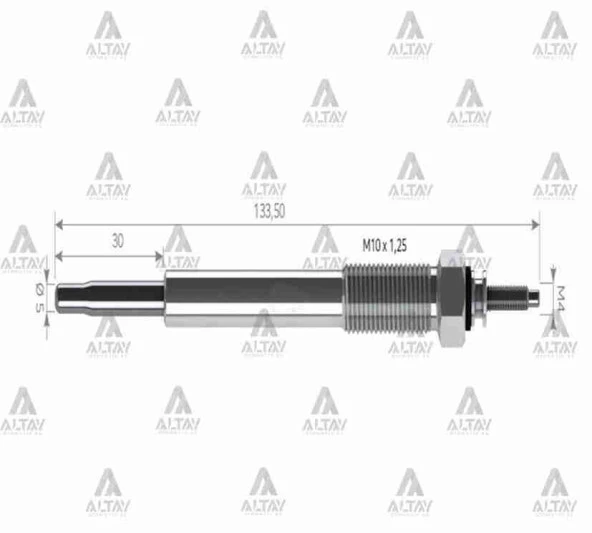KIZDIRMA BUJİSİ (ISITMA) ACCENT 06-11 ERA / GETZ 06-11 / I-10 / I-20 / I-30 / CERATO 06=> RIO / 11V. ürün görseli 1