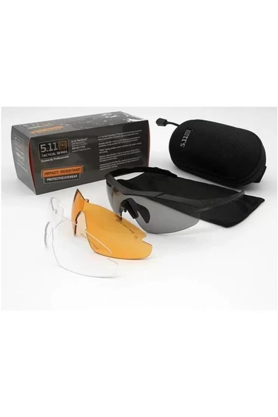 Single Sword 511 Kutulu Tactical Balistik Gözlük - 7