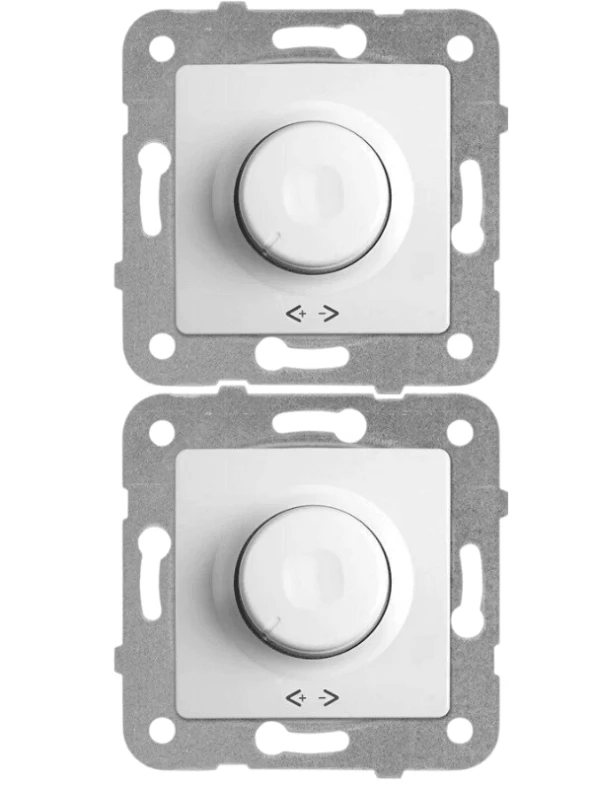 Viko Linnera Dimmer Beyaz (Çerçeve Dahil) 90440047 (2 Adet)