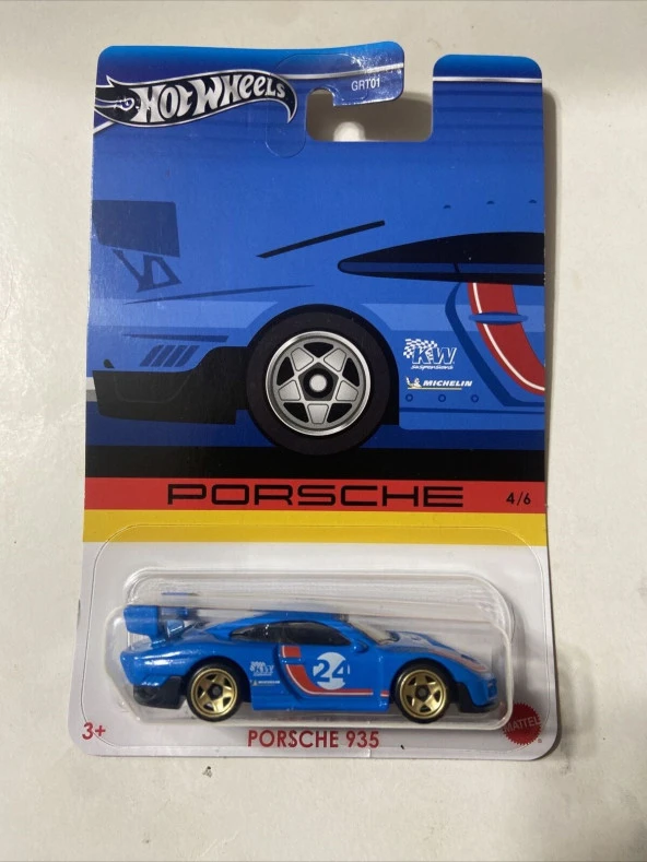 2024 Hot Wheels Porsche Series Porsche 935 Blue-HRW59