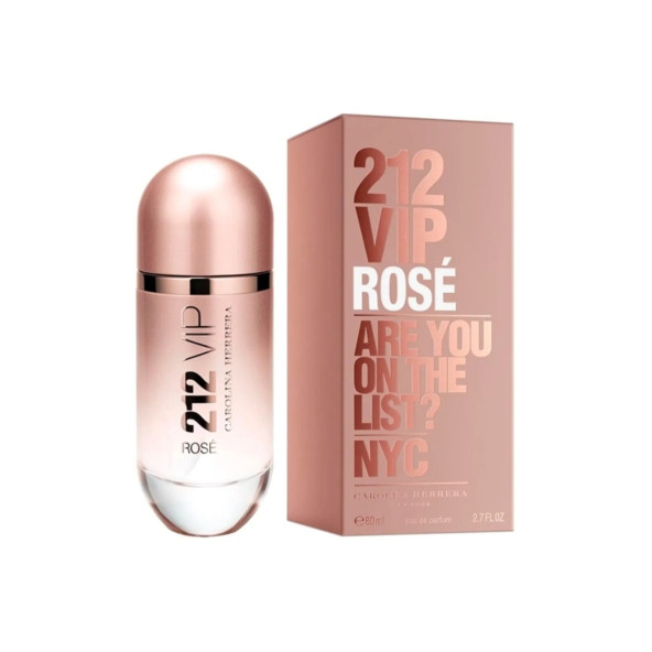 Carolina Herrera 212 VIP Rose EDP 80 ml Kadın Parfümü - Çarpıcı Çiçeksi Koku