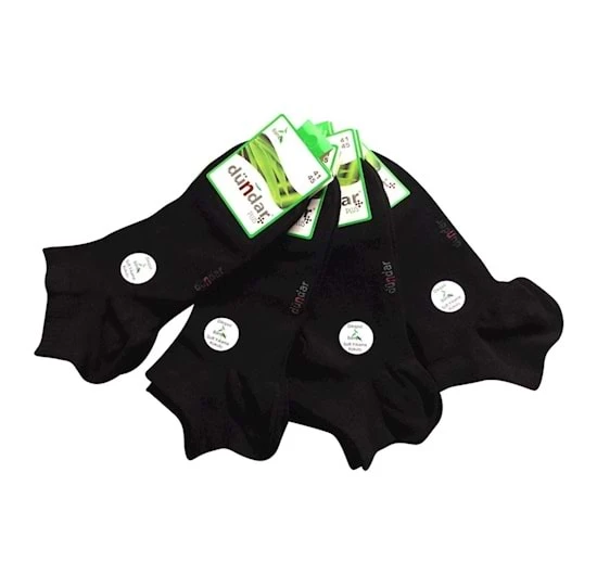 6' Lı Dündar Bambu Dikişsiz Koku Yapmayan Patik Çorap - 2