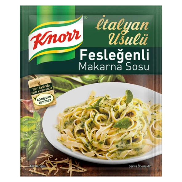 Knorr Makarna Sos Fesleğenli  45Gr x 12 Adet