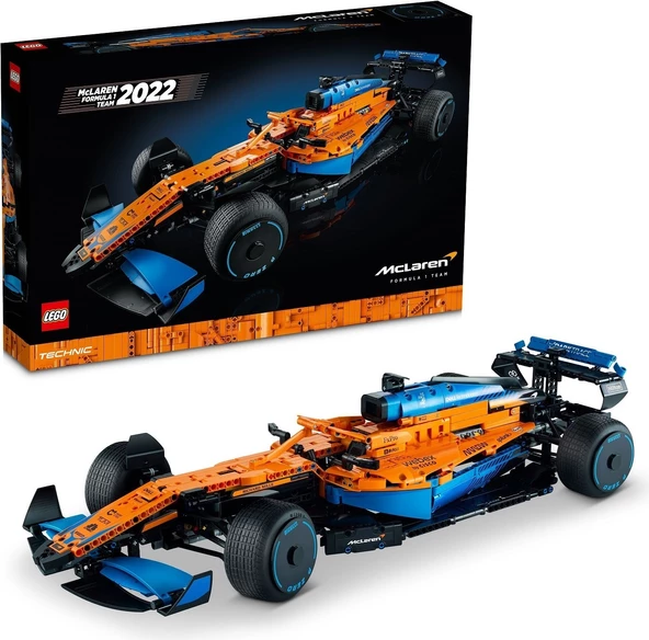 LEGO Technic McLaren Formula 1 Yarış Arabası 42141 - F1 Arabalarını Seven Yetişkinler için Koleksiyon