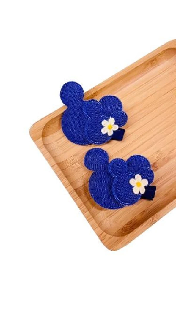 Minnie Kot Desenli Kız Çocuk Toka - Resim 2