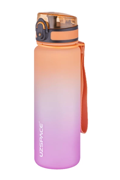 Uzspace 2'li Tritan Matara Seti 500 ml Çift Renk Softtouch FF Collection Tritan Su Matarası - 4