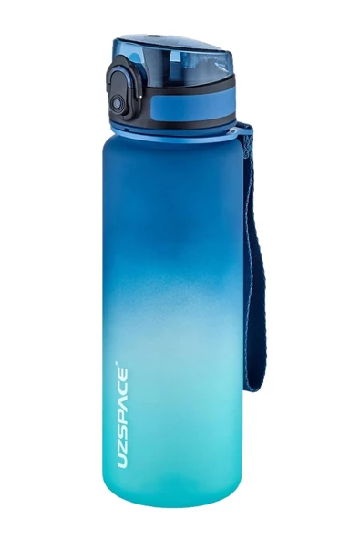 Uzspace 2'li Tritan Matara Seti 500 ml Çift Renk Softtouch FF Collection Tritan Su Matarası - 11