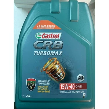 CASTROL CRB TURBOMAX 15W-40 CI-4 E7 20L