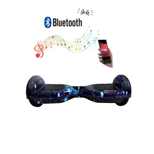 Citymate Elektrikli Kaykay Hoverboard Bluetooth 6.5 Inch Desen12