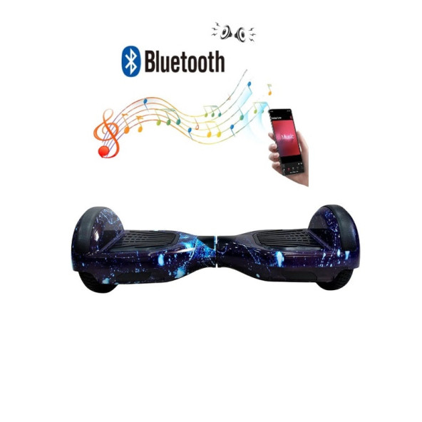 Citymate Elektrikli Kaykay Hoverboard Bluetooth 6.5 Inch Desen12 - 3