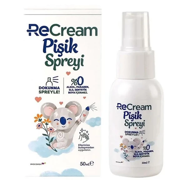 Recream Pişik Spreyi 50 ml