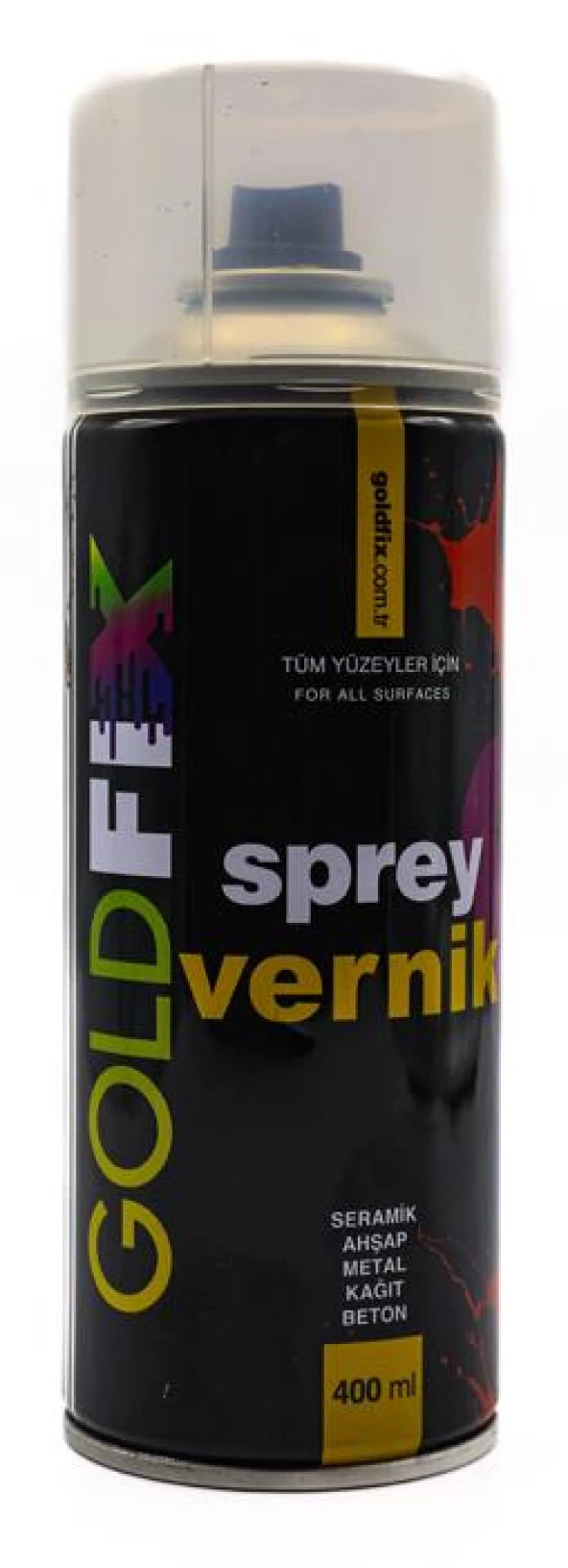 Goldfix Şeffaf Vernik Sprey 200 Ml