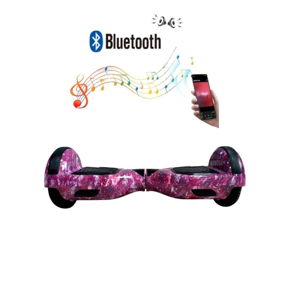 Citymate Elektrikli Kaykay Hoverboard Bluetooth 6.5 Inch Desen13 - 2
